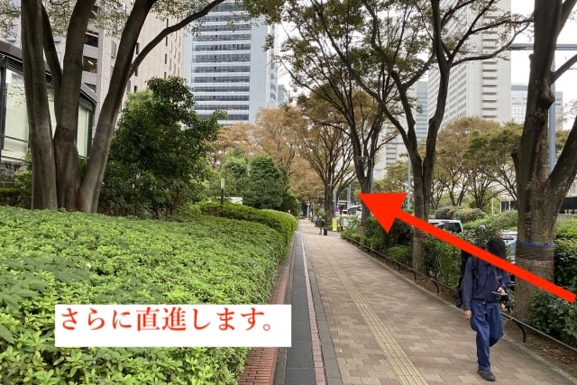 東京鍼灸新宿院の加藤レディスクリニックからの経路4