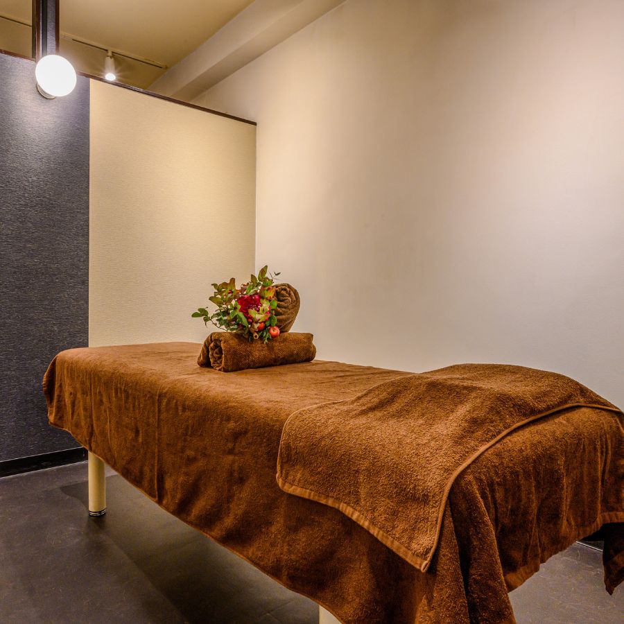 東京鍼灸烏森通り 新橋院の施術室