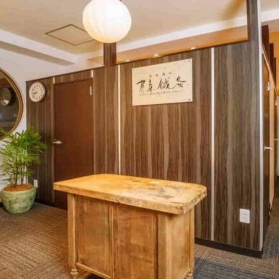 東京鍼灸烏森通り 新橋院の受付